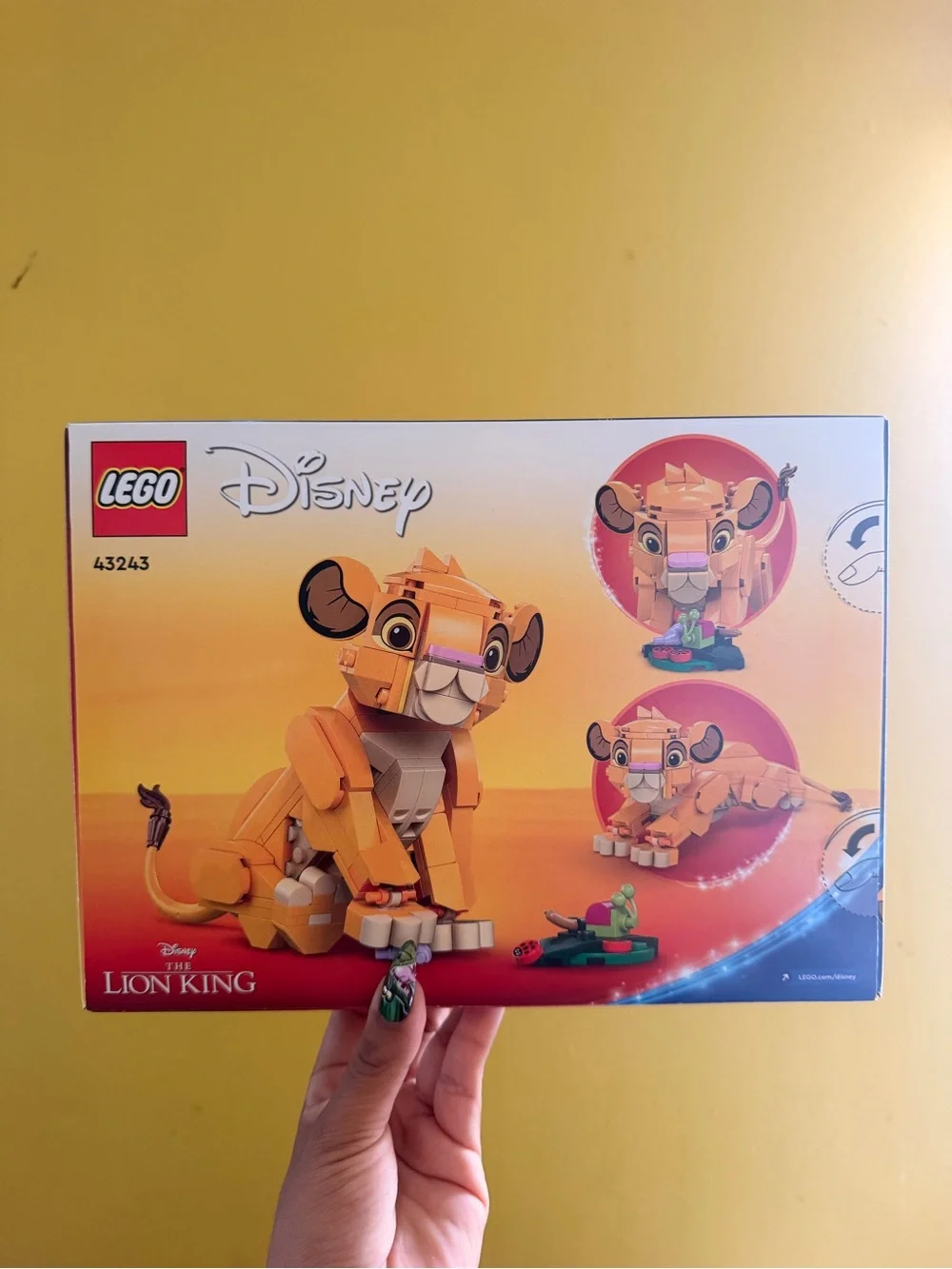 Lego buildable simba